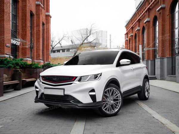 GEELY COOLRAY НА ЛИТЫХ ДИСКАХ В СТИЛЕ HRE FF28 R20 - Фото № 1