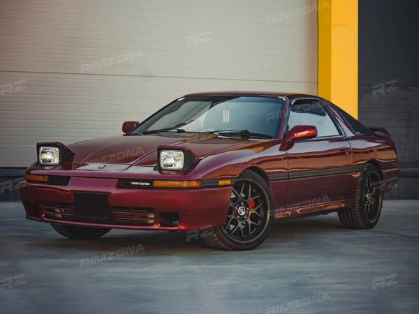 TOYOTA SUPRA НА КОВАНЫХ ДИСКАХ В СТИЛЕ PIAA 105 R18 - Фото № 1