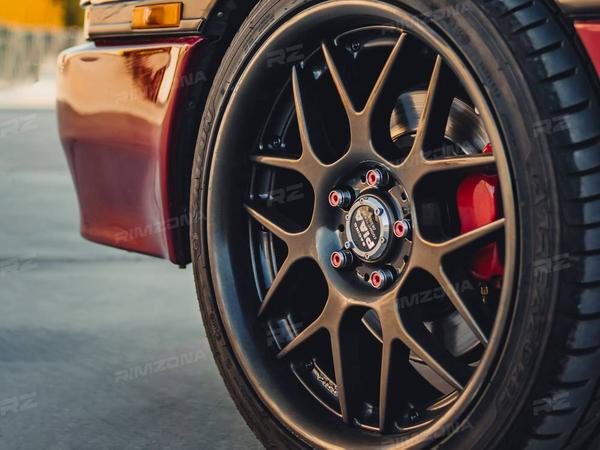 TOYOTA SUPRA НА КОВАНЫХ ДИСКАХ В СТИЛЕ PIAA 105 R18 - Фото № 6