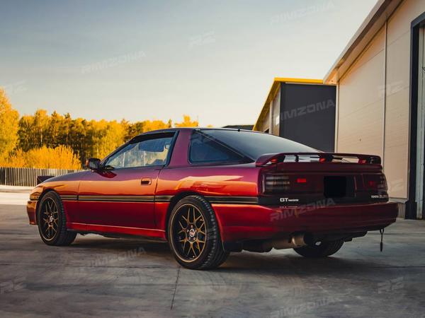 TOYOTA SUPRA НА КОВАНЫХ ДИСКАХ В СТИЛЕ PIAA 105 R18 - Фото № 3