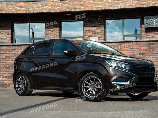 LADA X-RAY НА ЛИТЫХ ДИСКАХ XXR 527 R17 - Фото № 1