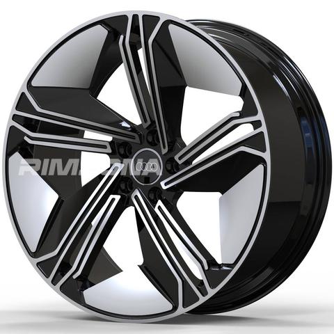 Кованый диск В стиле Audi RS7 2024(2) R21 9J 5x112 ET28 dia 66.6