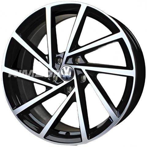 Литой диск В стиле Volkswagen Golf R R16 7J 5x112 ET38 dia 0.0