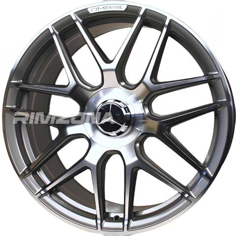 Литой диск В стиле Mercedes AMG 7 Double Spoke R22 10J 5x130 ET50 dia 84.1