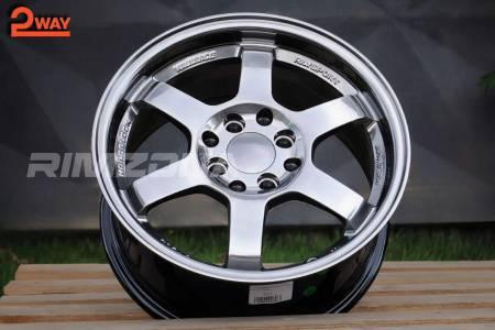 Литой диск VOLK RACING R15 7J 4x100/4x114.3 ET35 dia 73.1