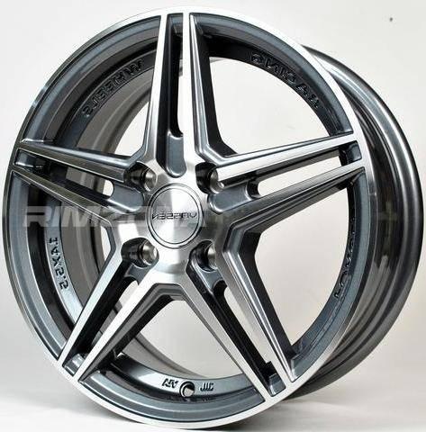 Литой диск В СТИЛЕ VOSSEN ANZ-5357 R14 5.5J 4x100 ET35 dia 67.1