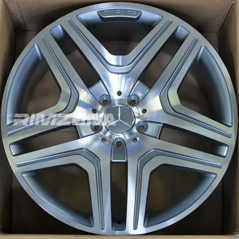 Литой диск В стиле Mercedes AMG 5 Double Spoke R21 10J 5x130 ET48 dia 84.1