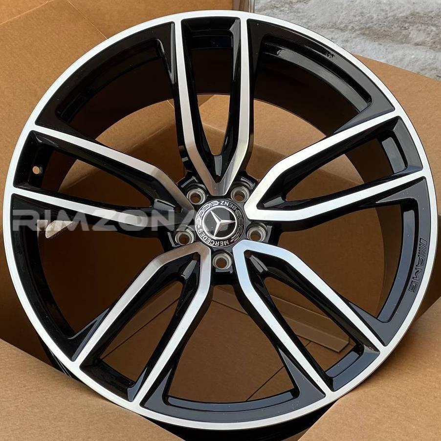 Кованые диски В стиле Mercedes AMG 5 Double Spoke R22 9.5J 5x112 ET45 dia  66.6 (101766548) купить в Самаре по выгодной цене