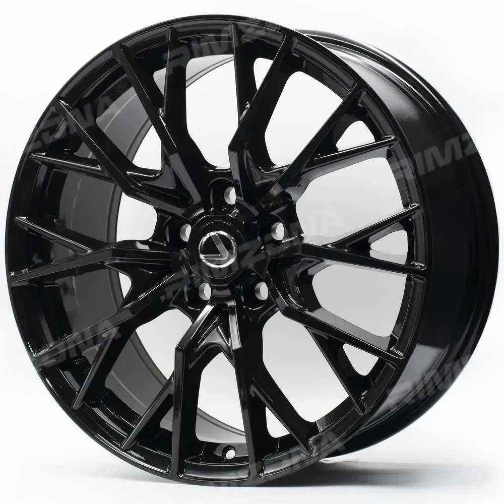 Литые диски В стиле Toyota Lexus GS F Sport R17 8J 5x114.3 ET35 dia 60.1  (BLACK) купить в Самаре по выгодной цене