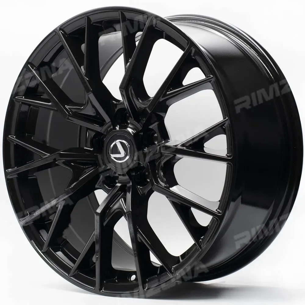 Литые диски В стиле Toyota Lexus GS F Sport R17 8J 5x114.3 ET35 dia 60.1  (BLACK) купить в Самаре по выгодной цене