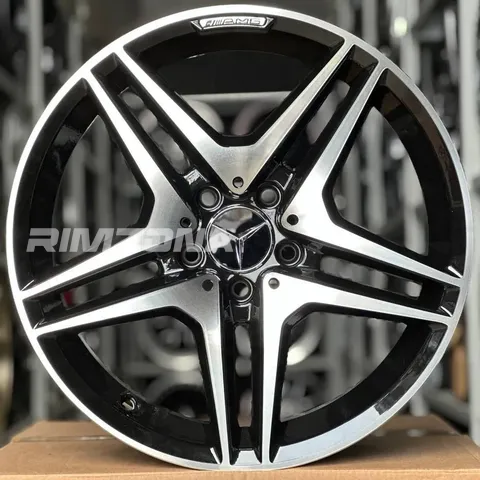 Литой диск В стиле Mercedes AMG 5 Spoke R17 7.5J 5x112 ET35 dia 66.5