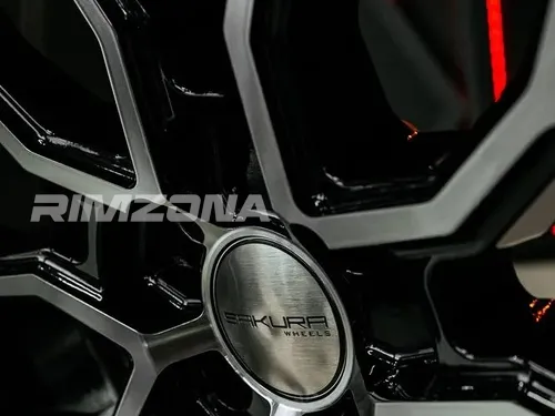 Литой диск В СТИЛЕ VOSSEN HF-2 R20 8J 5x114.3 ET45 dia 73.1 - Фото вживую №4