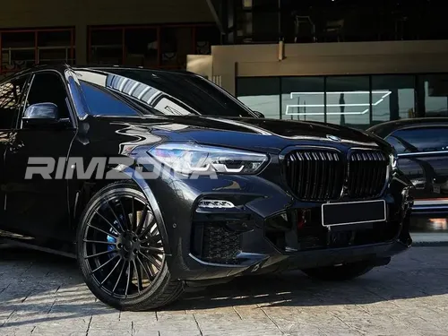 Литой диск HAMANN Anniversary EVO R21 10/11.5J 5x120 ET35/37 dia 74.1 - Фото вживую на авто №2