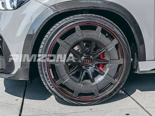 Кованый диск BRABUS Monoblock Z Carbon Rocket R22 10J 5x130 ET26 dia 84.1 - Фото вживую на авто №4