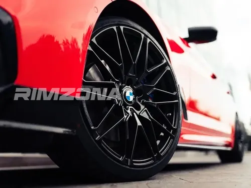Литой диск В стиле BMW 818m Style R20 10/11.5J 5x120 ET40/37 dia 74.1 - Фото вживую на авто №4