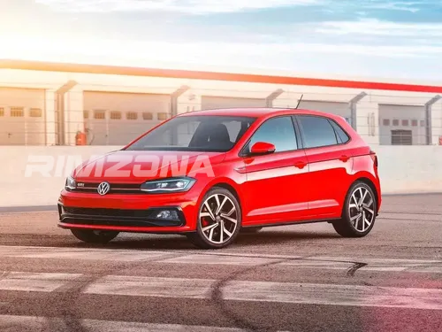 Литой диск В стиле Volkswagen Golf GTI R18 8J 5x112 ET38 dia 57.1 - Фото вживую на авто №3