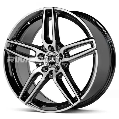 Литой диск В стиле Mercedes 5 Double Spoke R19 8/9J 5x112 ET45 dia 66.6