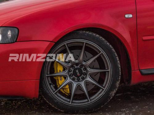 Литой диск XXR 527 R17 8J 4x100 ET35 dia 67.0 - Фото вживую на авто №2