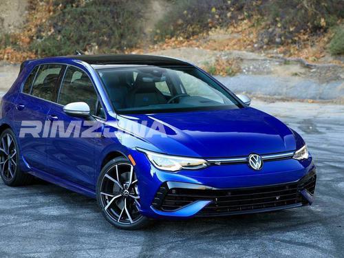 Литой диск В стиле Volkswagen R-LINE R17 7J 5x100 ET40 dia 57.1 - Фото вживую на авто №4