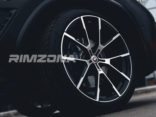 Литой диск В стиле BMW 728m style R18 8/9J 5x112 ET25/40 dia 66.6 - Фото вживую на авто №4