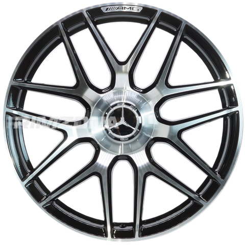 Литой диск В стиле Mercedes AMG 7 Double Spoke R20 9.5J 5x112 ET38 dia 66.6