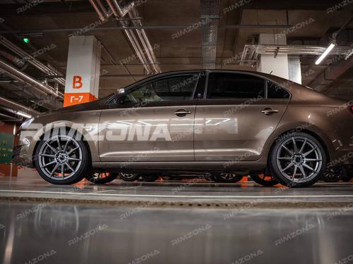 Литой диск SHOGUN S10 R17 8/9J 5x100/5x114.3 ET30 dia 73.1 - Фото вживую на авто №4