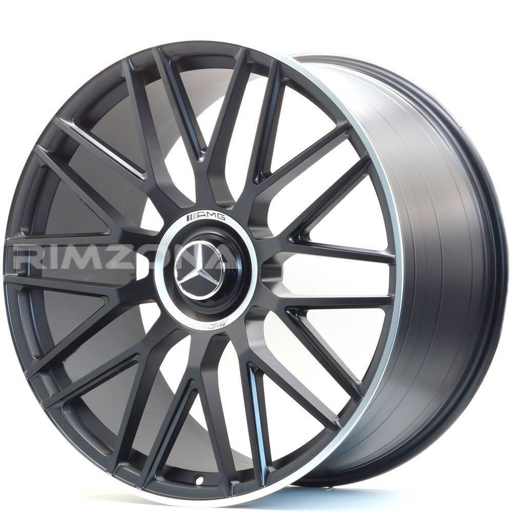 Литые диски В стиле Mercedes AMG 10 Y Spoke R21 9/10J 5x112 ET34/48 dia  66.6 (MBL) купить в Самаре по выгодной цене