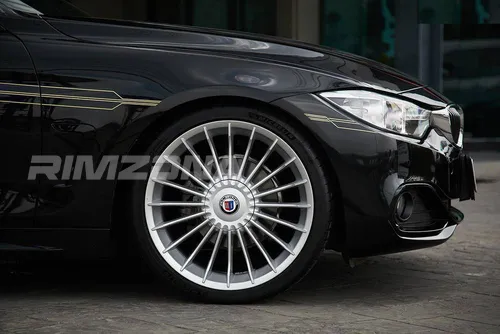 Литой диск Alpina GT R19 8.5J 5x120 ET33 dia 72.6 - Фото вживую на авто №5