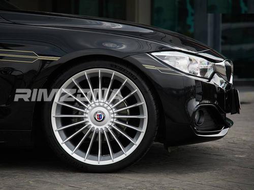 Литой диск Alpina GT R19 8.5/9.5J 5x120 ET33/35 dia 72.6 - Фото вживую на авто №5