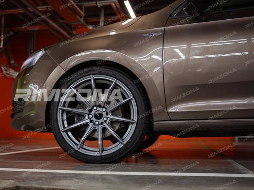 Литой диск SHOGUN S10 R17 8/9J 5x100/5x114.3 ET30 dia 73.1 - Фото вживую на авто №2