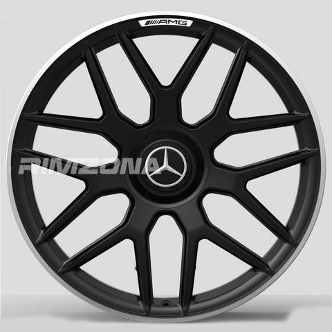 Литой диск В стиле Mercedes AMG 7 Double Spoke R22 10/11.5J 5x112 ET53/55 dia 66.6