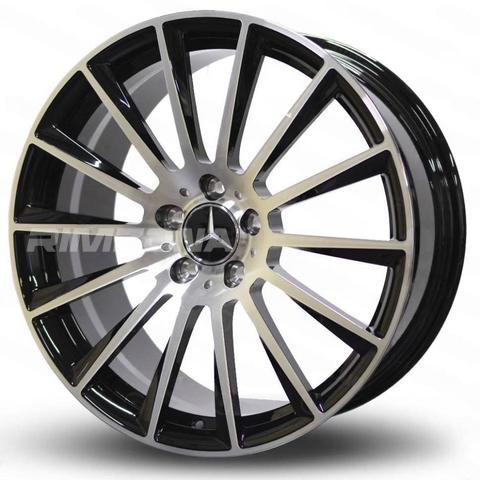 Литой диск В стиле Mercedes AMG 14 SPOKE R18 8.5J 5x112 ET35 dia 66.6