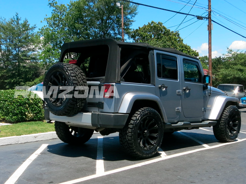 Литой диск BLACK RHINO Sidewinder R17 9J 5x127 ET-10 dia 71.6 - Фото вживую на авто №4