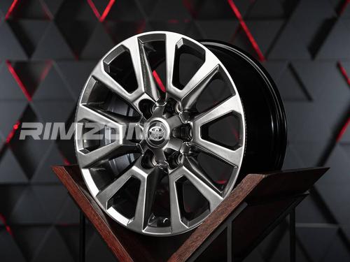Литой диск В стиле Toyota Land Cruiser Prado 1 R18 7.5J 6x139.7 ET25 dia 106.1 - Фото вживую №2