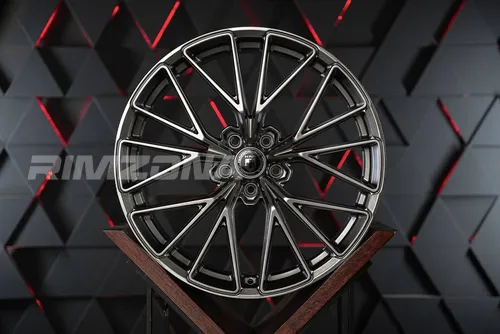 Литой диск HRE FF28 R19 8.5J 5x112 ET38 dia 73.1 - Фото вживую №3