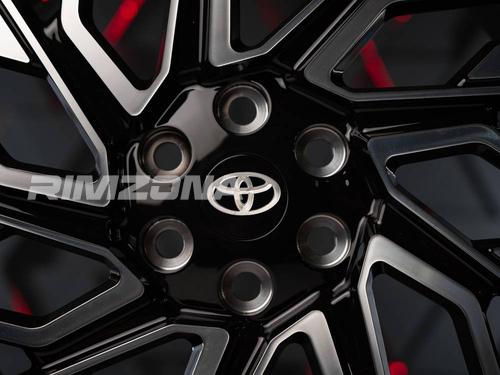 Кованый диск В стиле Toyota LC 300 KW R22 8.5J 6x139.7 ET45 dia 95.1 - Фото вживую №4