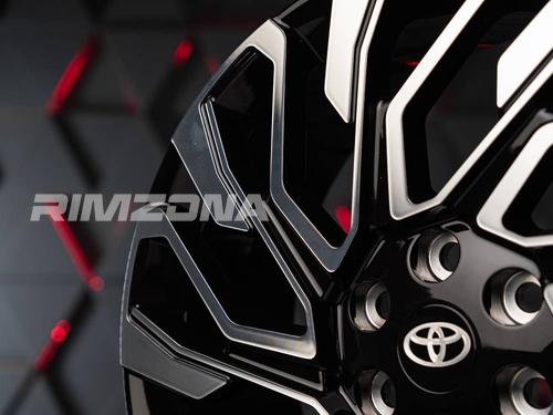Кованый диск В стиле Toyota LC 300 KW R22 8.5J 6x139.7 ET45 dia 95.1 - Фото вживую №8