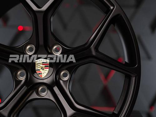 Кованый диск В стиле Porsche RS7 2024 R20 9.5/11J 5x130 ET61/65 dia 71.6 - Фото вживую №4