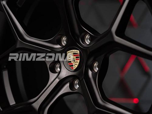 Кованый диск В стиле Porsche RS7 2024 R20 9.5/11J 5x130 ET61/65 dia 71.6 - Фото вживую №5