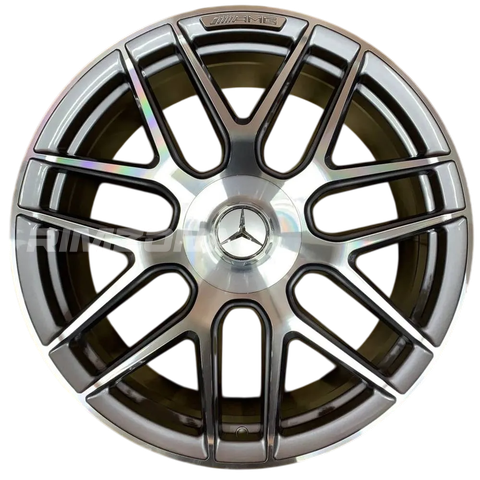 Литой диск В стиле Mercedes AMG 7 Double Spoke R21 11J 5x112 ET38 dia 66.6