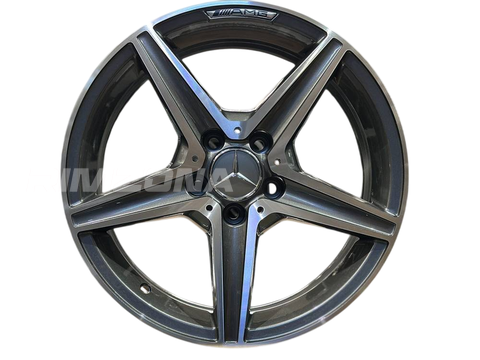 Литой диск В стиле Mercedes AMG 5 Spoke R17 7.5J 5x112 ET35 dia 66.6