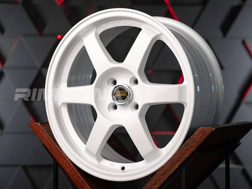Литой диск RAYS TE37SL R17 7.5J 4x100 ET38 dia 73.1 - Фото вживую №2