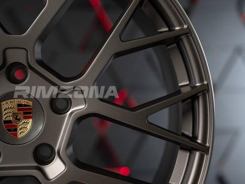 Кованый диск В стиле Porsche MACAN GTS R22 9.5/11J 5x130 ET48/58 dia 71.6 - Фото вживую №5