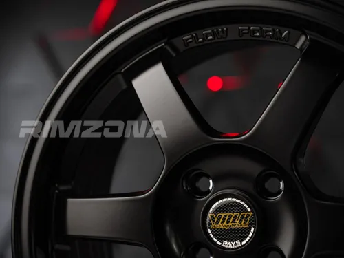 Литой диск RAYS TE37SL R17 7.5J 4x100 ET38 dia 73.1 - Фото вживую №7