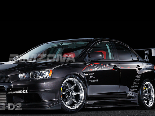 Литой диск ADVAN RACING RG2 R15 7J 5x114.3 ET38 dia 73.1 - Фото вживую на авто №6