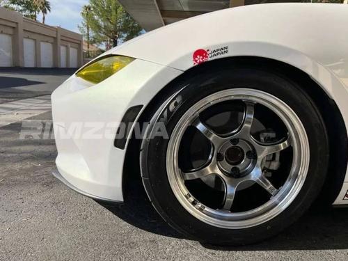 Литой диск ADVAN RACING RG2 R15 7J 5x114.3 ET38 dia 73.1 - Фото вживую на авто №3