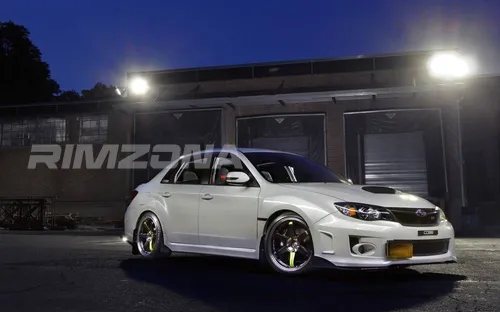 Литой диск RAYS TE37SL R17 7.5J 4x100 ET38 dia 73.1 - Фото вживую на авто №2