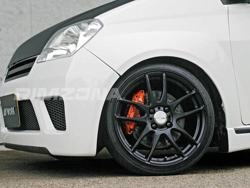Литой диск WORK EMOTION CR-KIWAMI R17 7.5J 5x112 ET40 dia 66.6 - Фото вживую на авто №5