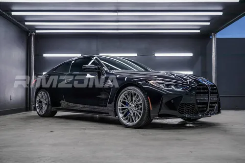 Литой диск HRE FF28 R19 8.5J 5x112 ET38 dia 73.1 - Фото вживую на авто №3