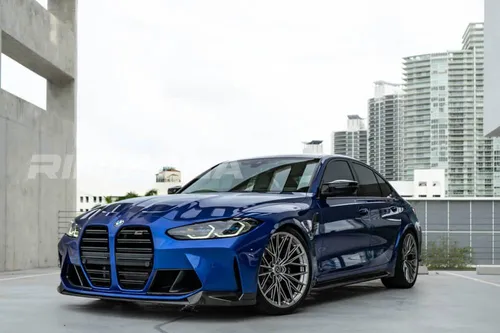 Литой диск HRE FF28 R19 8.5J 5x112 ET38 dia 73.1 - Фото вживую на авто №6